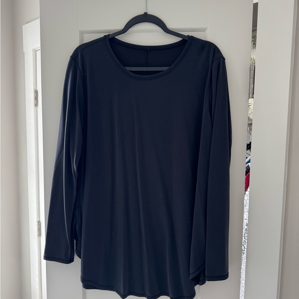 lululemon athletica Black Long Sleeve Tee